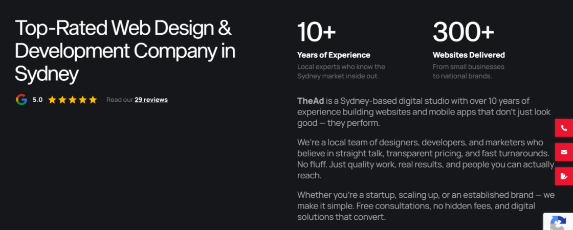 web development company sydney