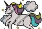 Joyous Unicorn Embroidery