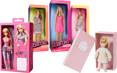 Custom Barbie Doll Boxes: