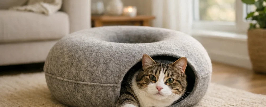 best cat tunnel bed
