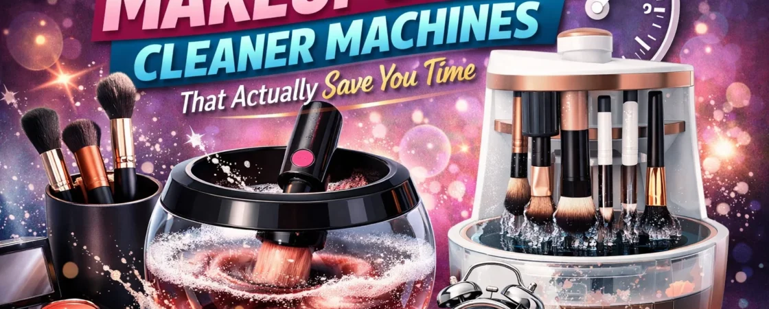 best makeup brush cleaner machine
