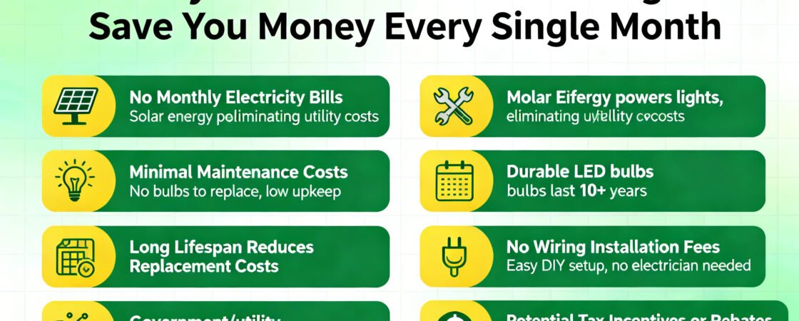 solar powered flood lights