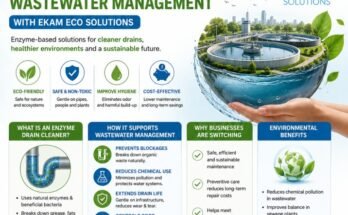 How Enzyme Drain Cleaner Improves Sustainable Wastewater Management with Ekam Eco Solutions