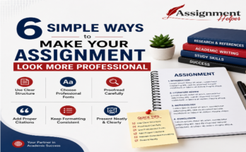 How to Make Your Assignment Look More Professional | 6 Easy Tips