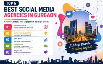 Top 5 Best Social Media Agencies in Gurgaon- Glimmers Point